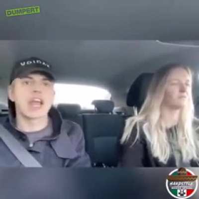 Singing in the car