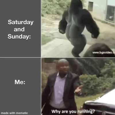 *sad Sunday night noises&rdquo;