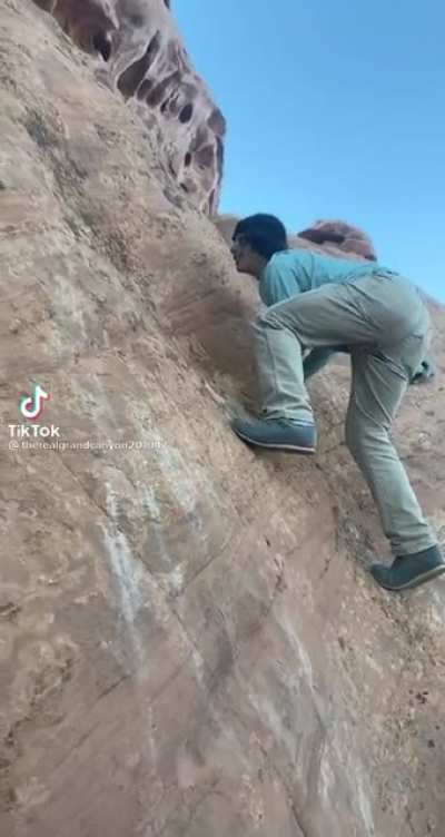 Rumor has it, he&rsquo;s still sliding down the mountain.