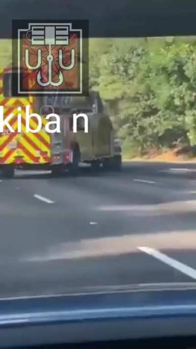 Caminh&atilde;o de bombeiro drifitando fds