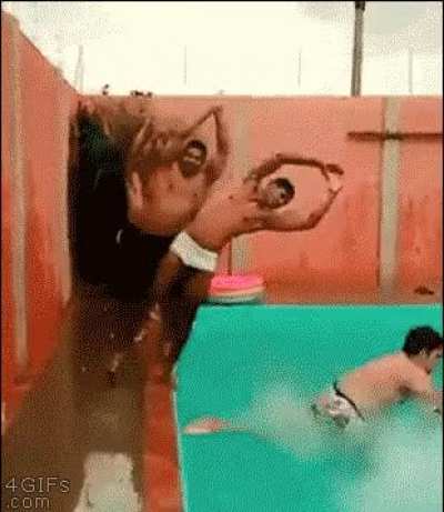 Synchronised diving