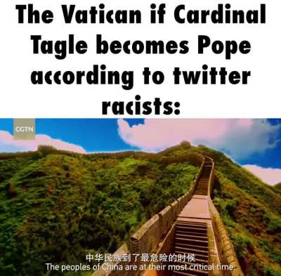 Here's what the Pope would look like if "Chinese"