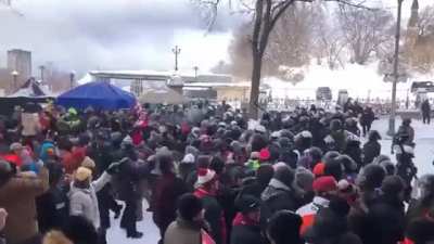 PM Justin Trudeau today: &ldquo;Everyone in China should be allowed to protest. We will continue to ensure that China knows we will stand for human rights and with people who are expressing themselves." Meanwhile in Canada: