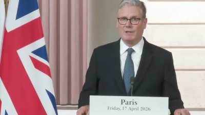 Keir Starmer says the UK with France will lead a 