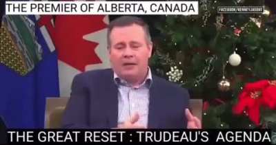 BOOOOM: Jason Kenney, Premier of Alberta, becomes the first government representative in the world to call out Klaus Schwab and the World Economic Forum and publically state he doesn't serve Schwab. Trump, Rand Paul, etc.? Any Republican who doesn't publi