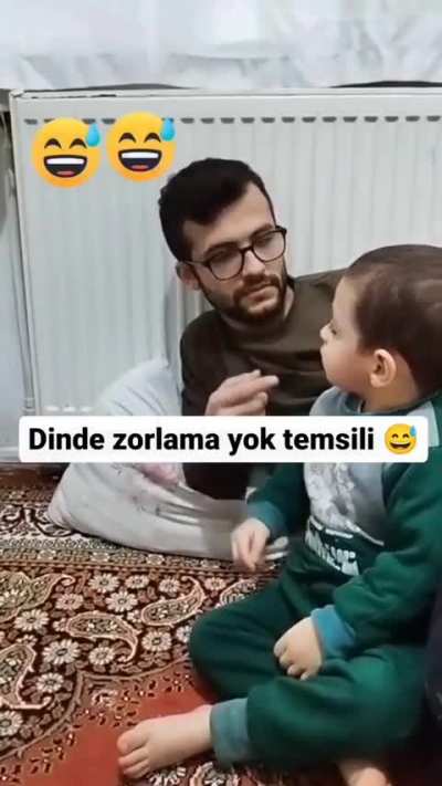 dinde zorlama yok