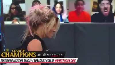 Lacey Evans meets Five Feet of Fury