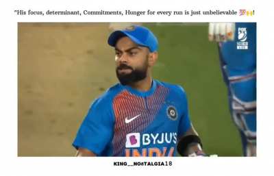This is the hungry version of Virat Kohli and India needs it all throughout the WC.🫡