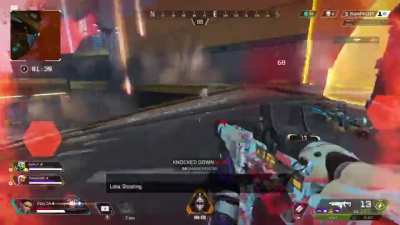 When your 10 IQ bracelet toss turns into a 210 IQ play