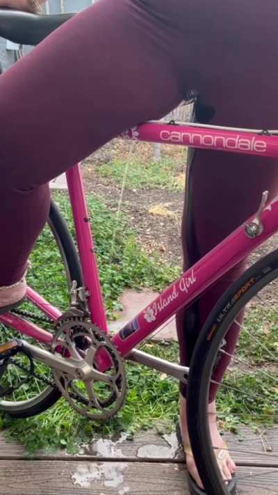 I&rsquo;m even dirty when I ride my bike