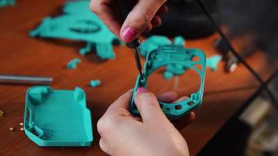Woman Builds a Rotary Cell Phone (She HATES Texting!)