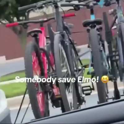 Someone save Elmo