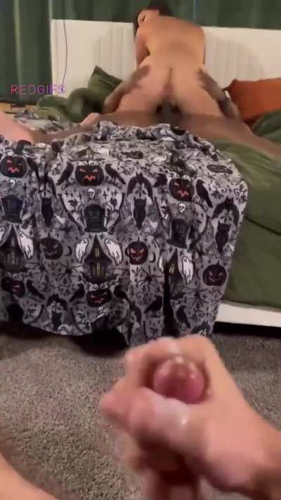 Beta hubby nutted before the fucking started