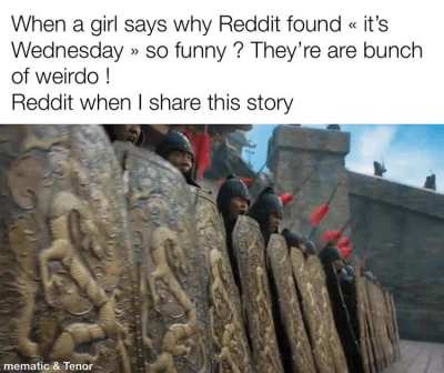Hehe...it’s Wednesday