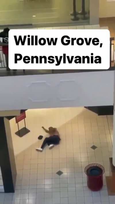 man falls