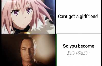 I've become so much like 3d Saul it's scary