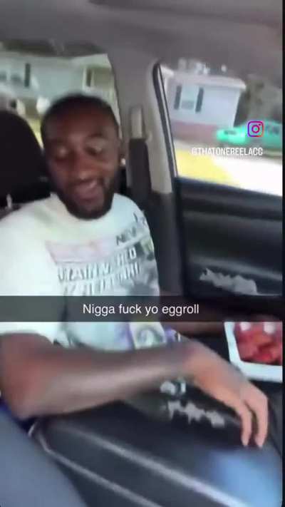 Guess he takes eggrolls seriously