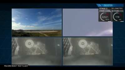 You guys like high-end engineering? Can we get some love for the Falcon Heavy?