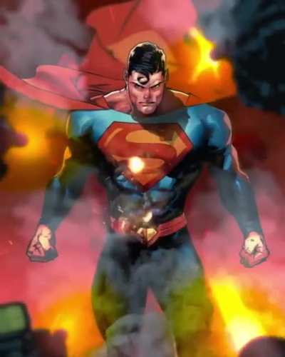 [Artwork] Superman animated cover by Jorge Jimenez