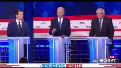 Biden says he didn't tell people to come