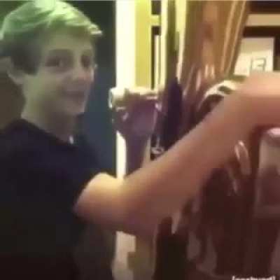 You can see the pure pain in his face