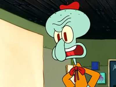 Squidward is a men of culture