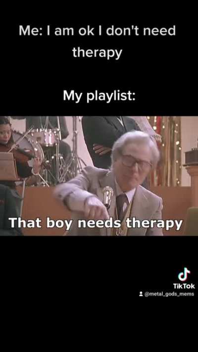 We all need good therapy