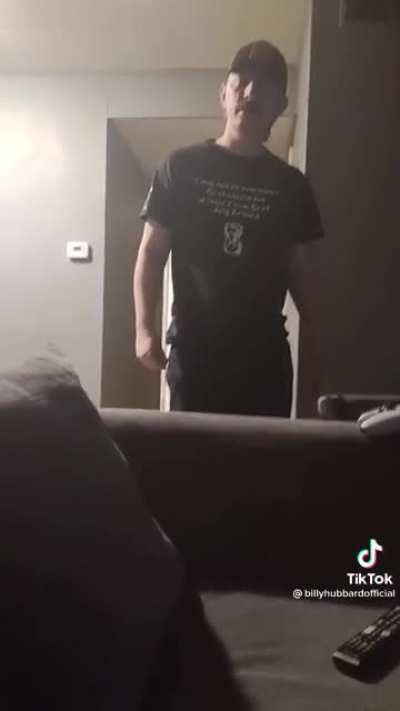 Man has an interesting reaction to his wife's pregnancy announcement