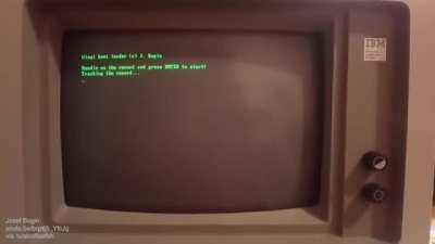 Booting PC from a vinyl record