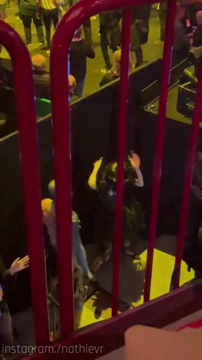 Was able to capture Bambie Thug vibin to Estonia&rsquo;s performance