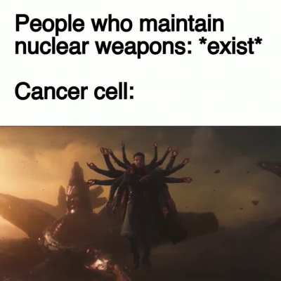 It's not cancer - it's personal growth