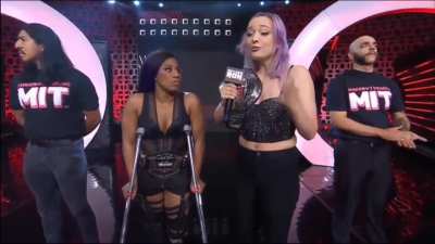 Athena &amp;amp; Billie Starkz speak to the challengers for their Championships at Death Before Dishonor! (ROH - 7/18/24)