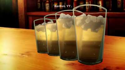 Komi-san hands out free Iced teas