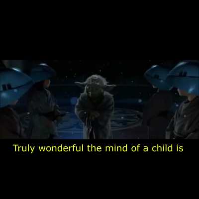 Truly wonderful the mind of a child is