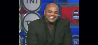 Charles Barkley reading whatever&rsquo;s on the teleprompter