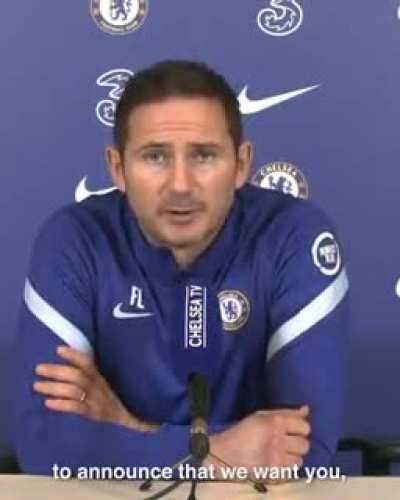 Frank&rsquo;s final statement in charge of London Blue 😢