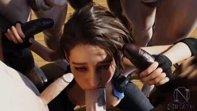 Jill Valentine - Earning Her Place At The Station (Niisath) [Resident Evil]