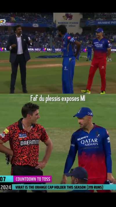 What do you think Faf was explaining to Pat?