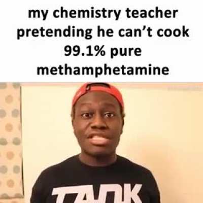 My Chemistry 🧪 teacher&hellip;