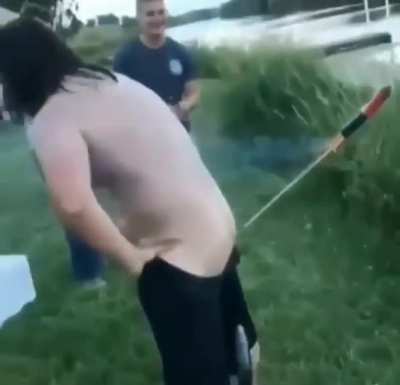 Putting a firecracker up your butt is definitely a bad idea