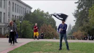 Is ISIS or Israel More Offensive? Students Choose&hellip; A man tries to lift ISIS flag, and than Israeli flag to in US campus (Transition at 0:57)