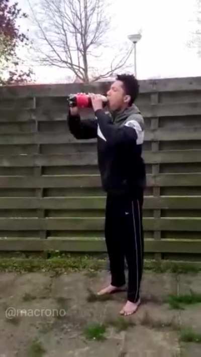 My dad said to do something useful outside