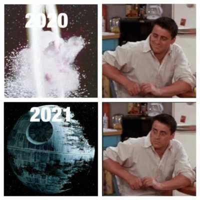 Hoping like Leia for a better year