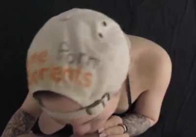 Sexy little slut deepthroat