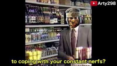 Shinobi's secret to coping with his nerfs revealed!