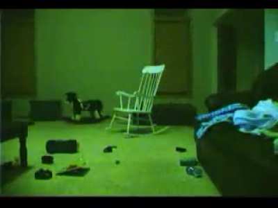 Ghost on chair
