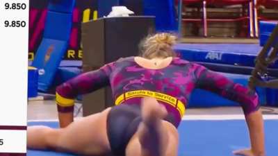 Sarah Clark of Arizona State is on the clock ‼️💛🤍🌵🤸🏼&zwj;♀️🍑
