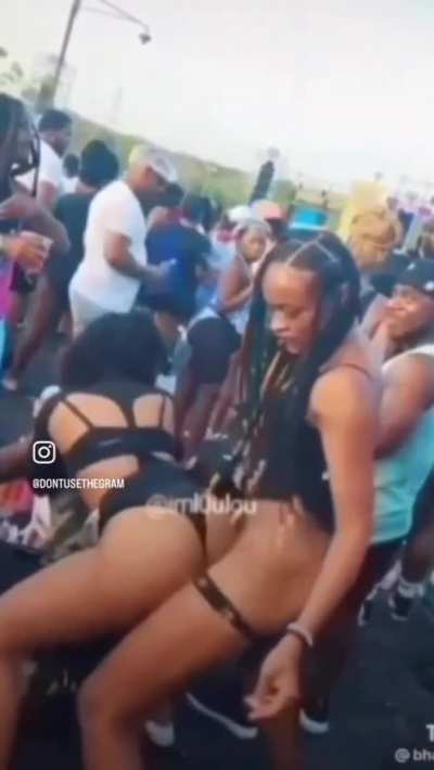 Women dry humping