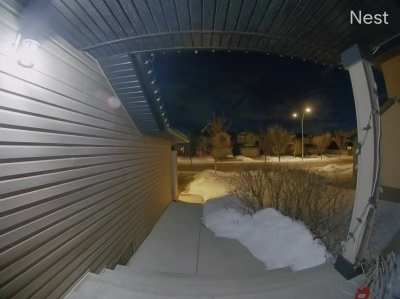 Meteorite - Calgary, Alberta - February 22nd 2021 06:23 (MST)