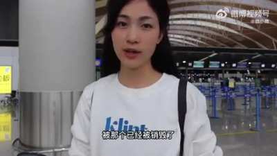 Influencer's passport was cancelled